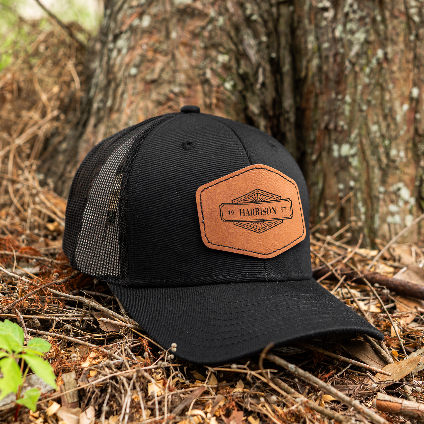 Customized Trucker Hat with Patch - Signature Designs