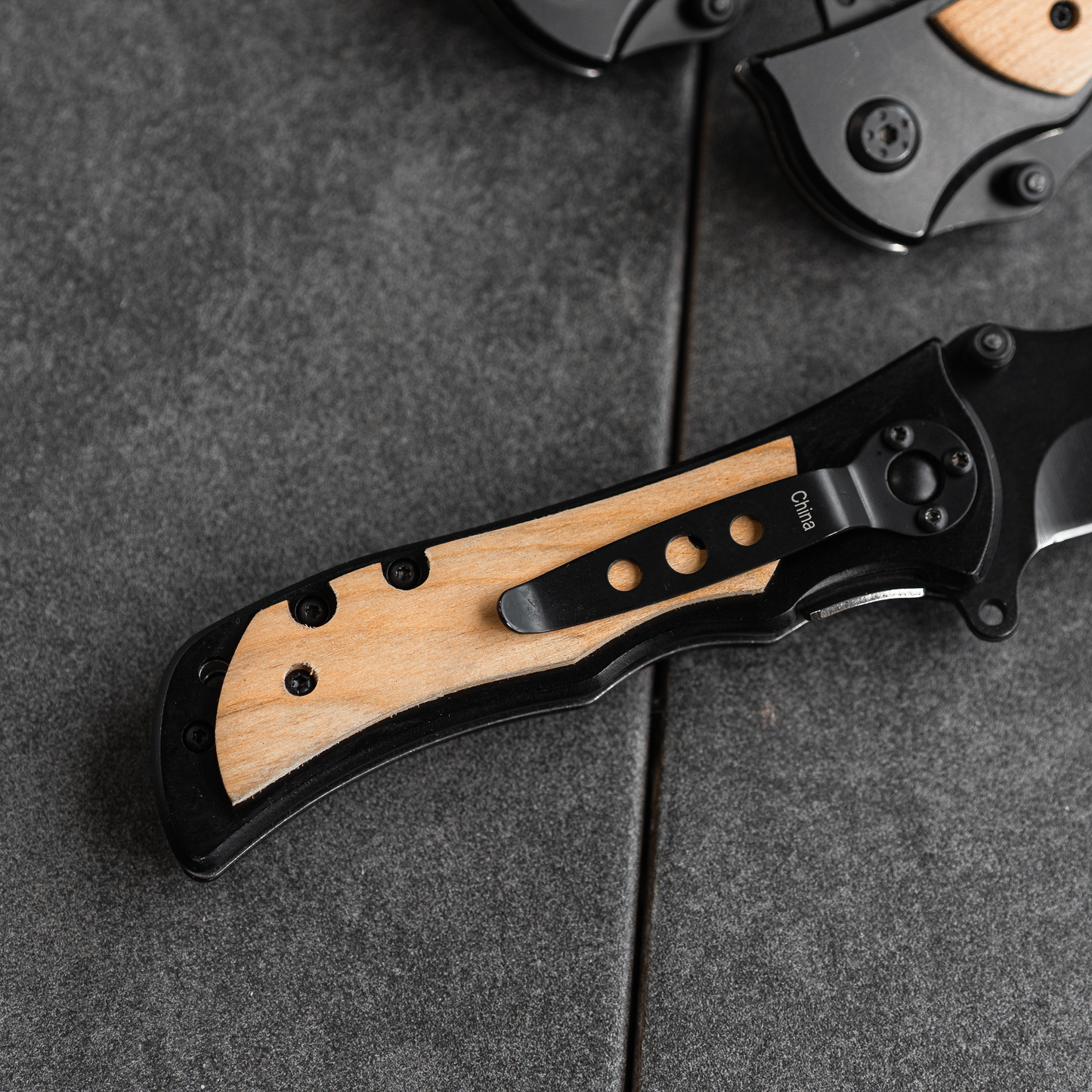 Customized Back Metal Knife