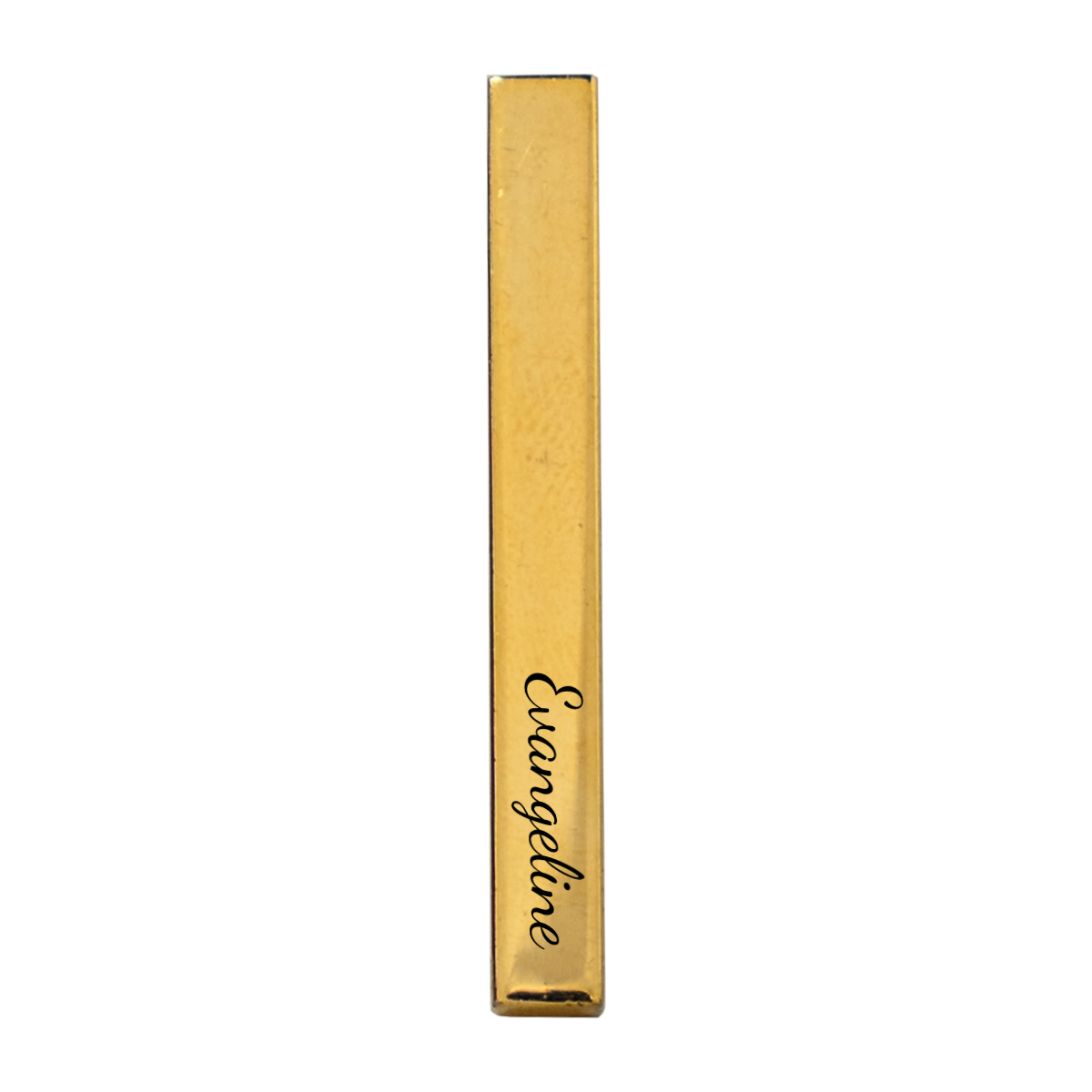 Custom Engraved Vertical Bar Necklace