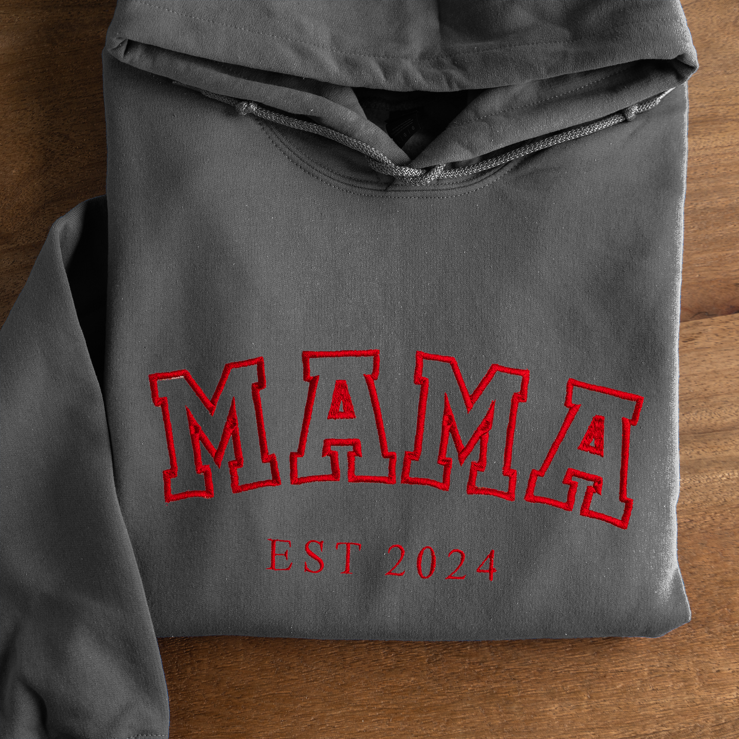 Customized Mama Hoodie with Names on Sleeve