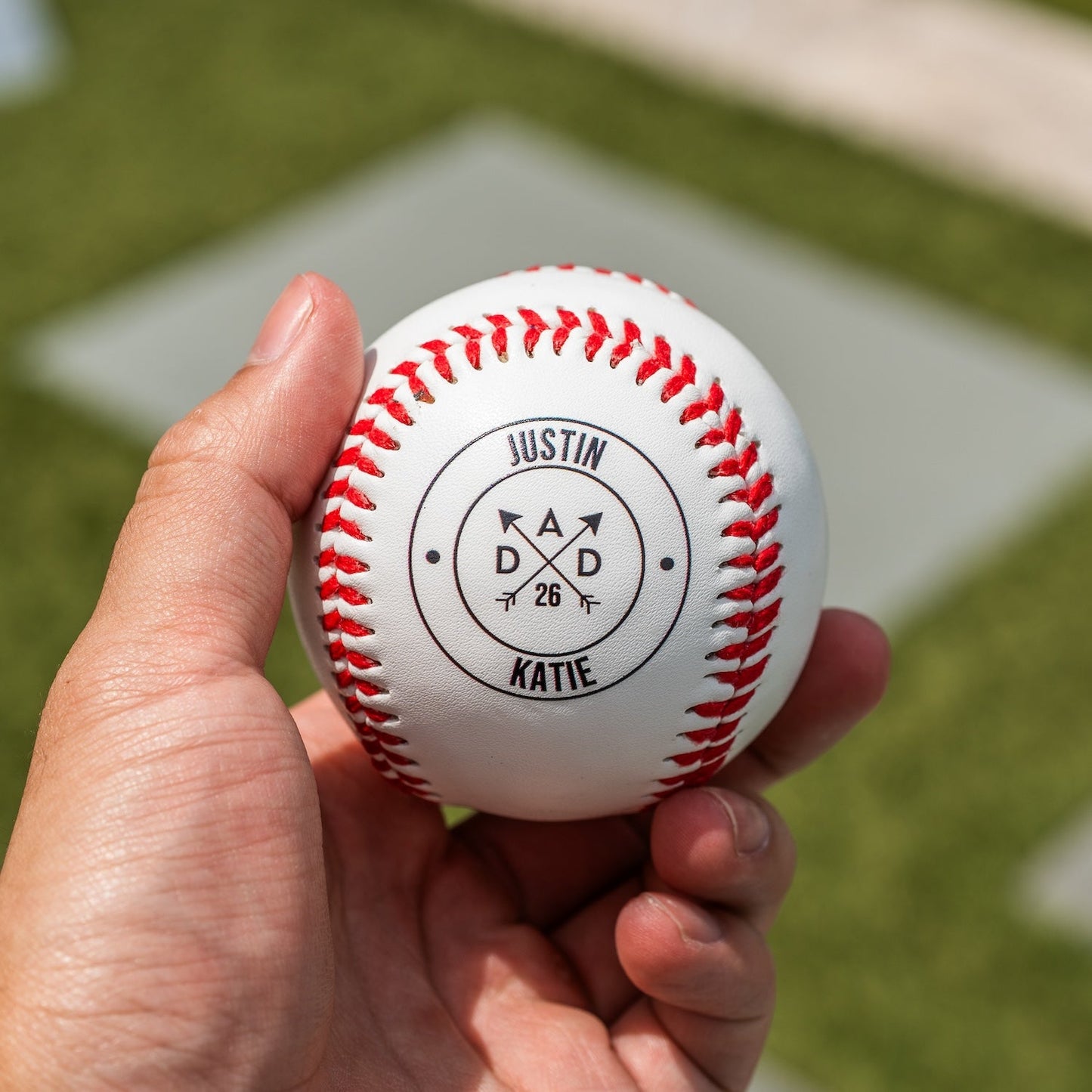 Customized Baseball for Dad