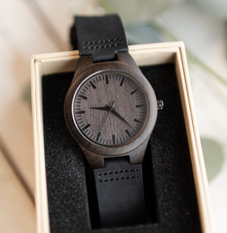 Customized Groomsmen Engraved Watch