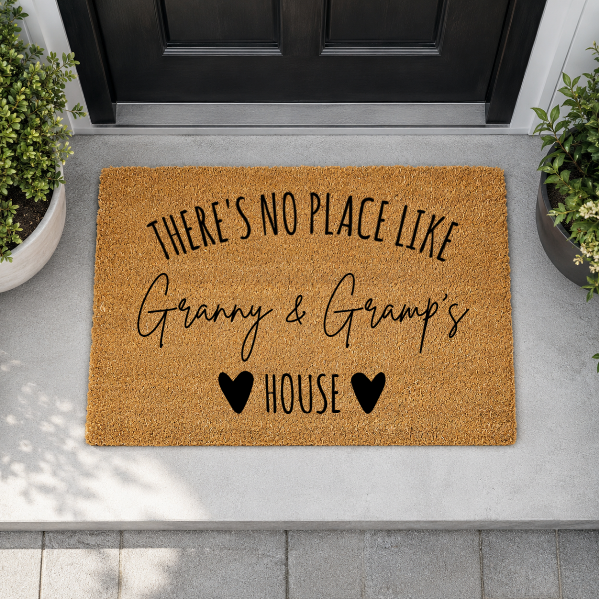 There's No Place Like Grandparents House Doormat
