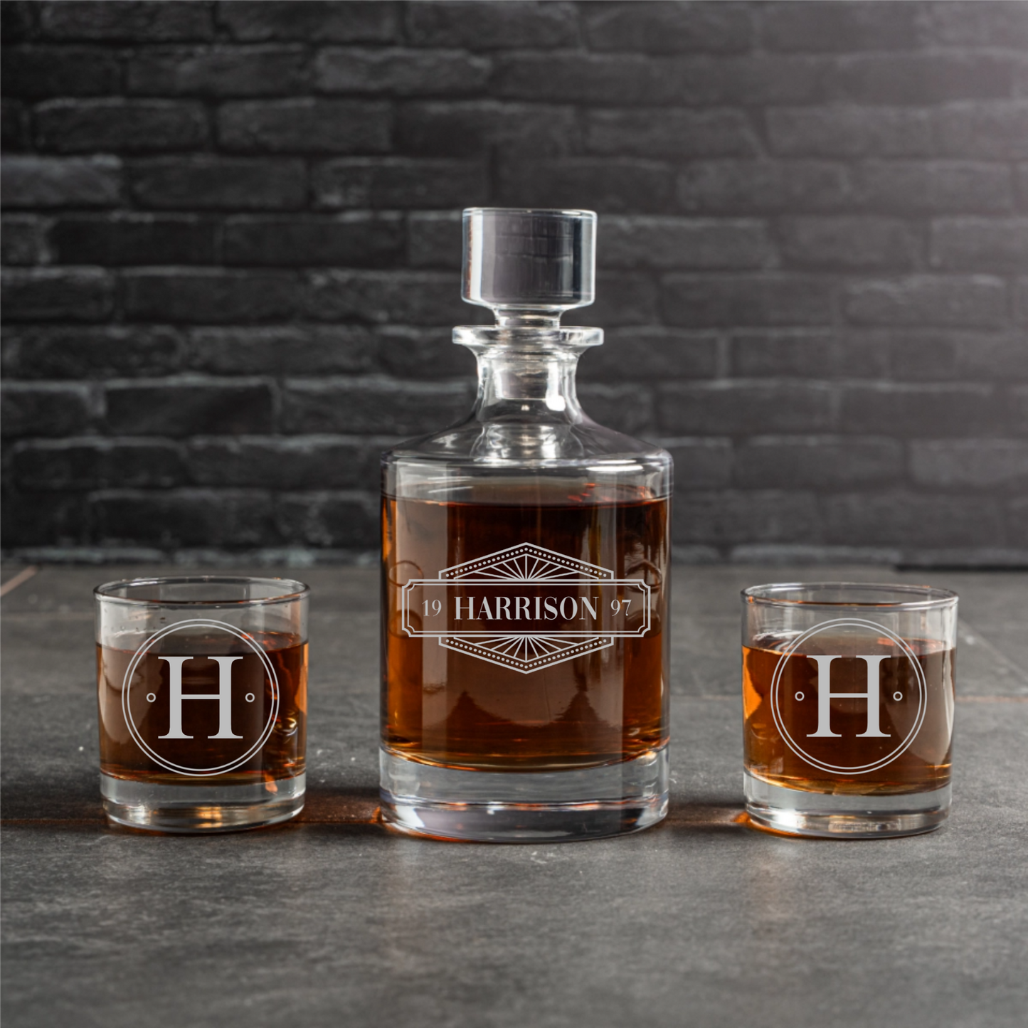 Customized Aberdeen Decanter Set - Signature Designs