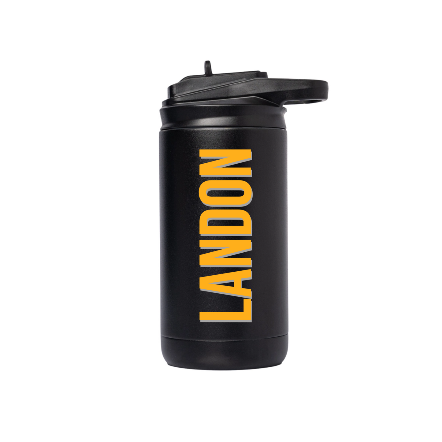 Customized Kids Shadow Name Water Bottles