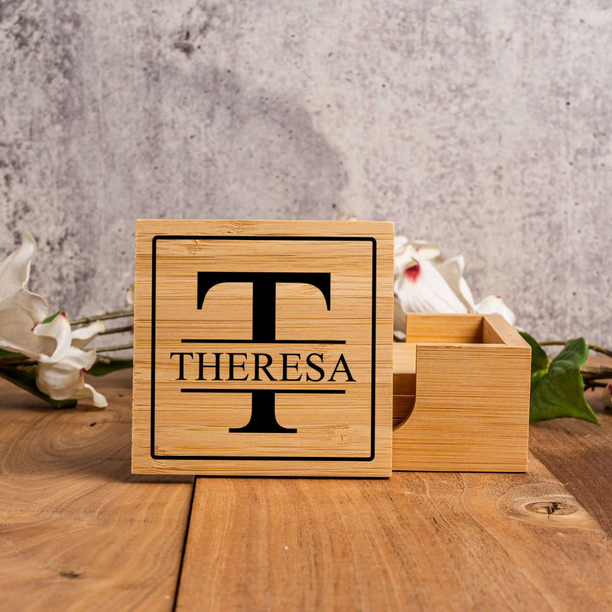 Customized Bamboo Coasters