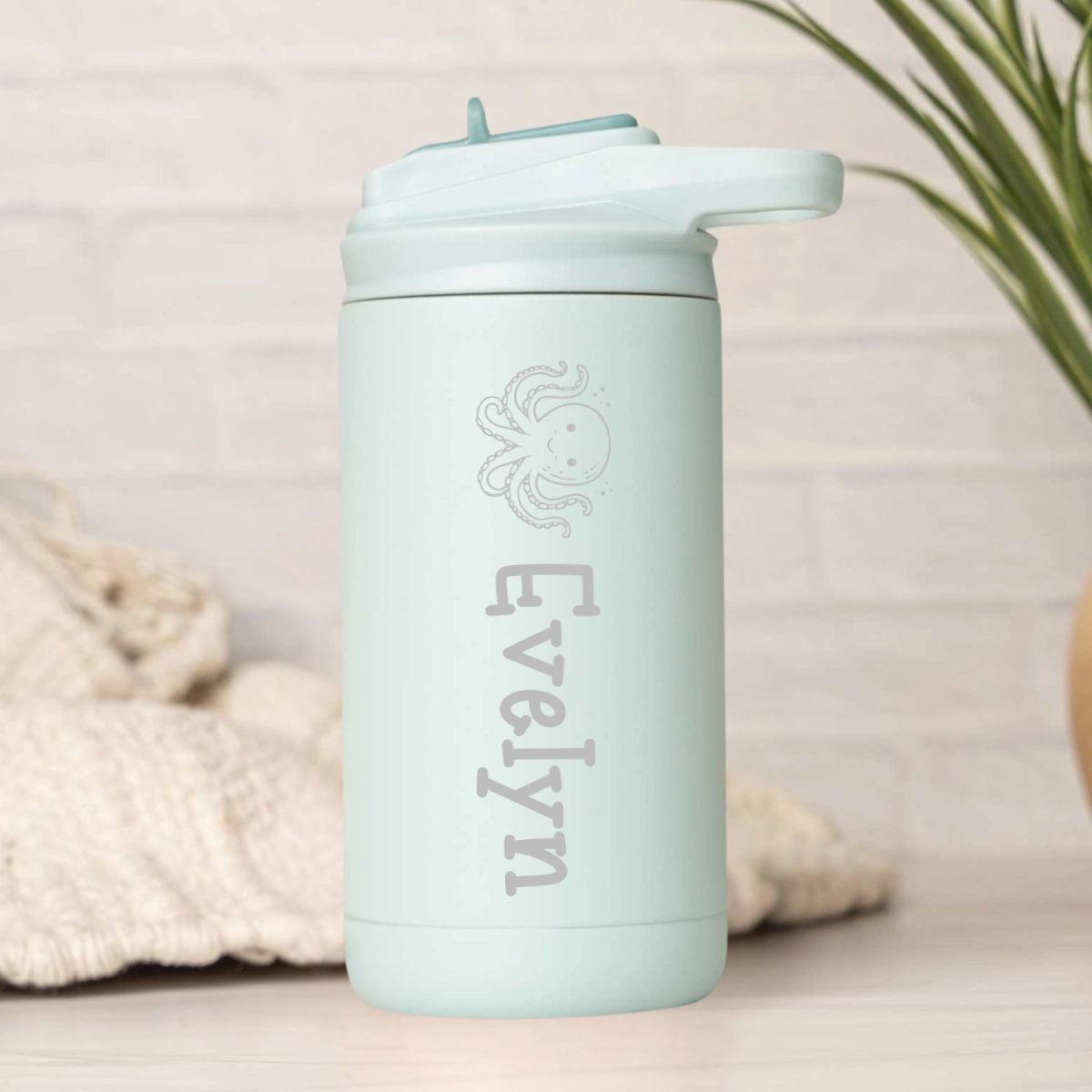 Customized 12oz Kids Water Bottles - Animal Designs
