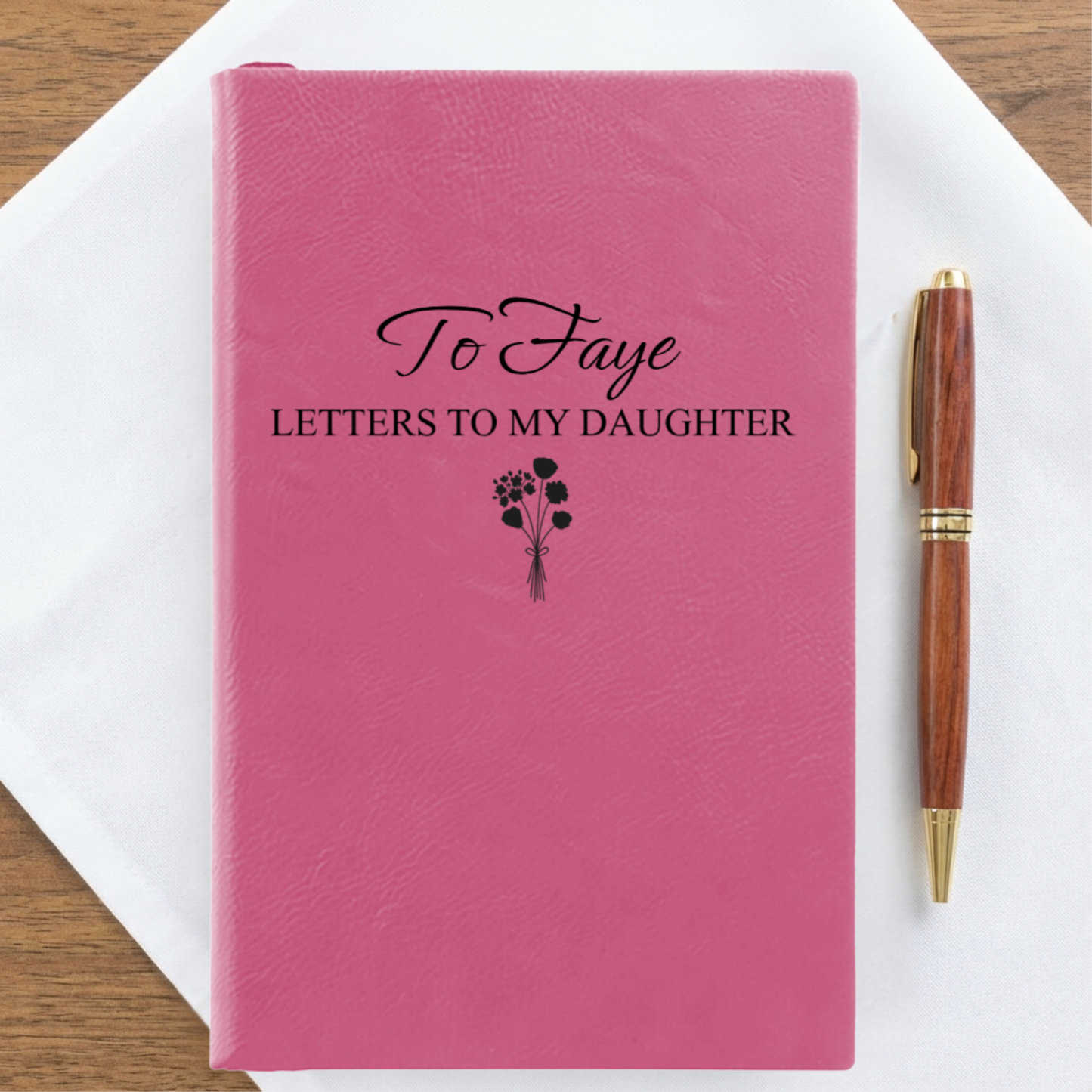 Letters To My Daughter Customized Journal