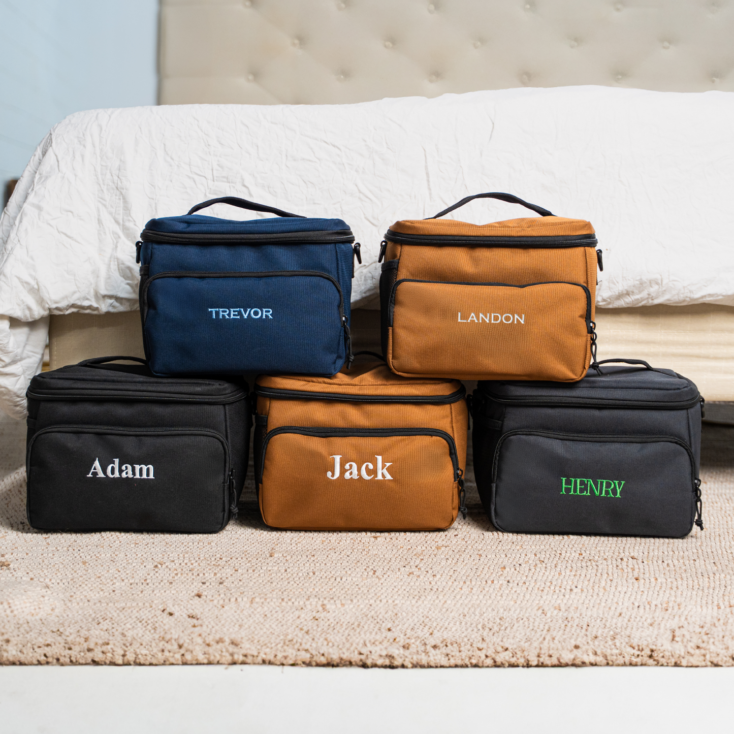 Groomsmen Gift Set of 5 Tailgater Insulated Coolers