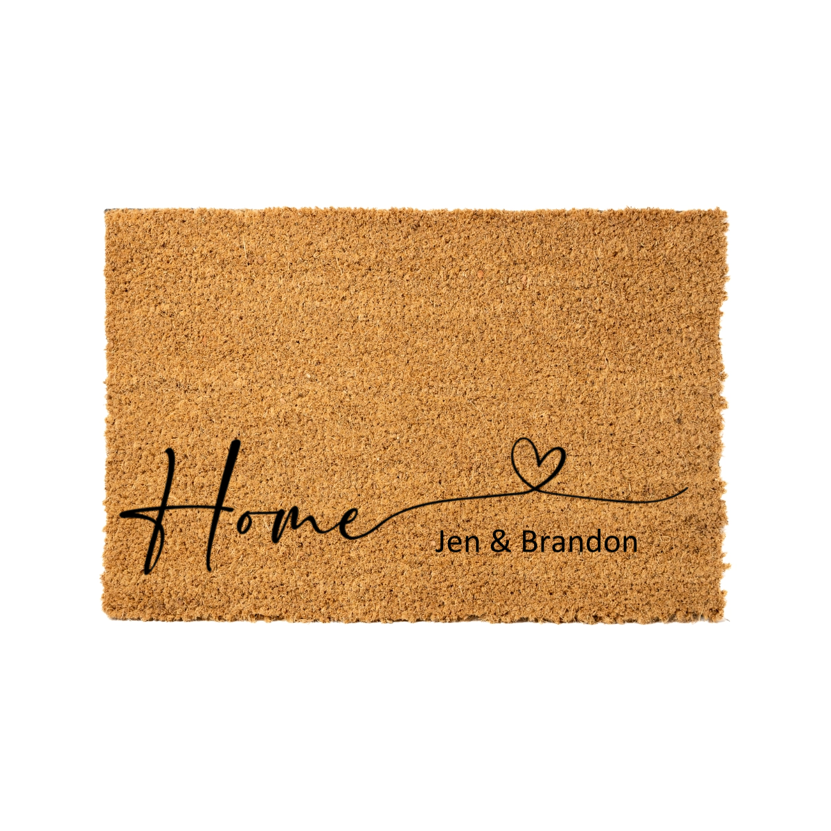 Customized Doormat - Home and Heart