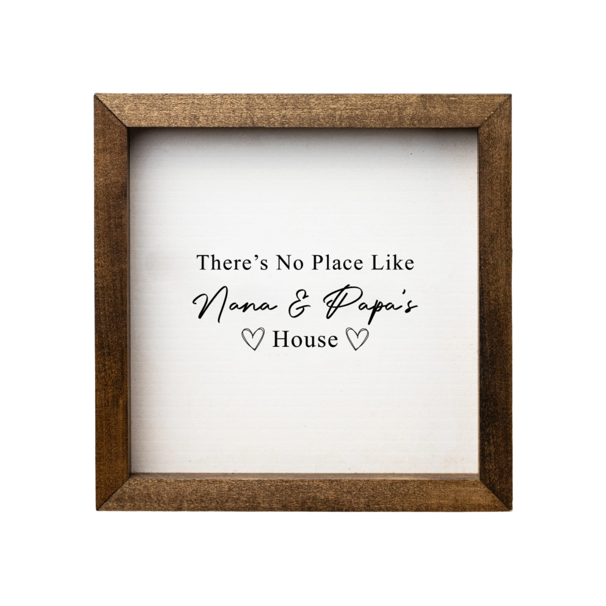 Custom There's No Place Like Grandma & Grandpa's House Sign
