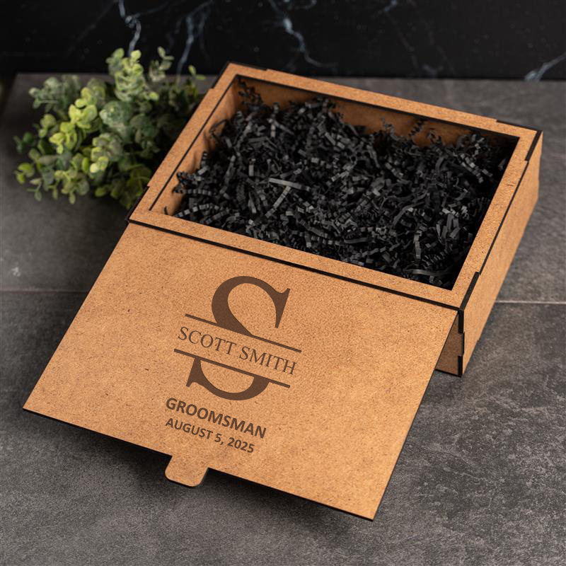 Custom Groomsmen Gift Box