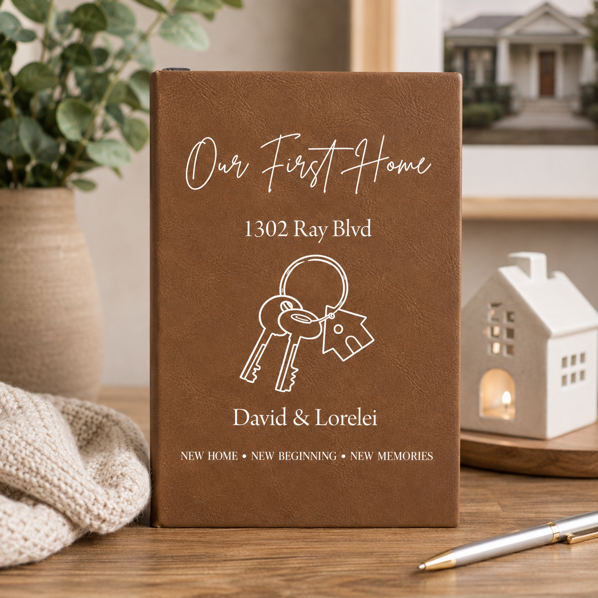 Personalized First Home Journal