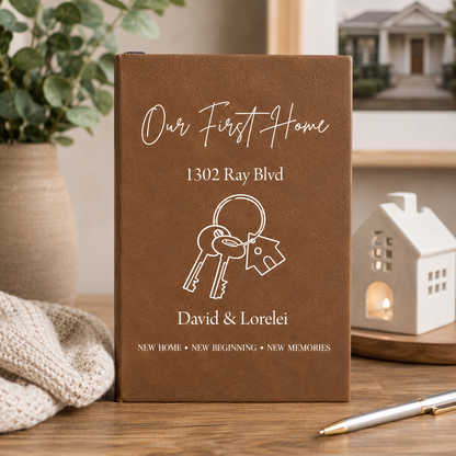 Personalized First Home Journal