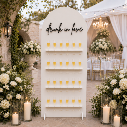 Customized Champagne Wall