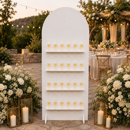 Customized Champagne Wall