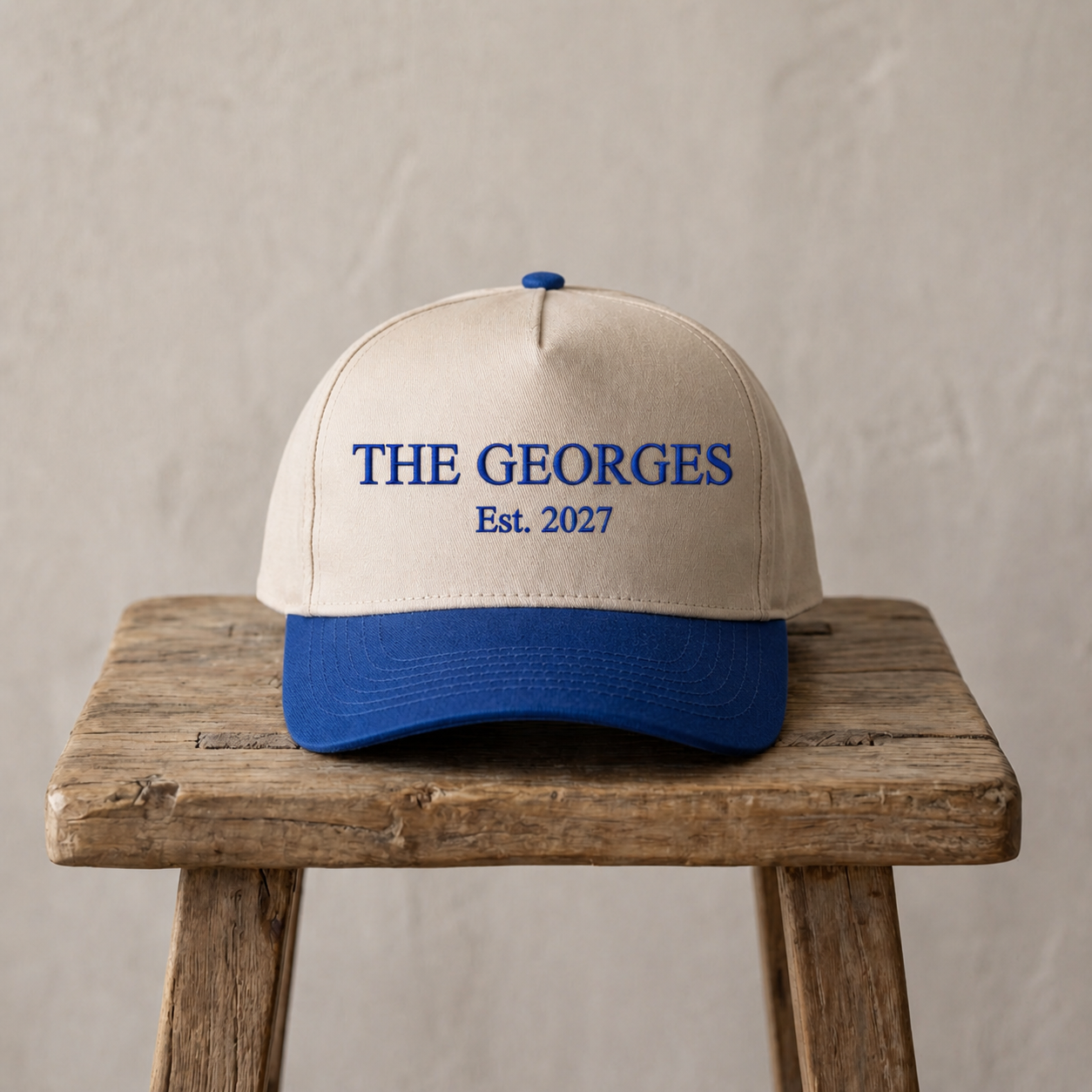 Customized Wedding Embroidered Trucker Hat