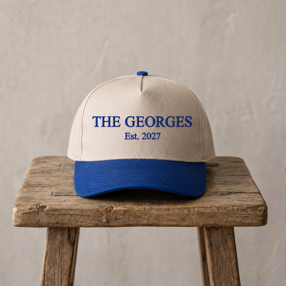 Customized Wedding Embroidered Trucker Hat