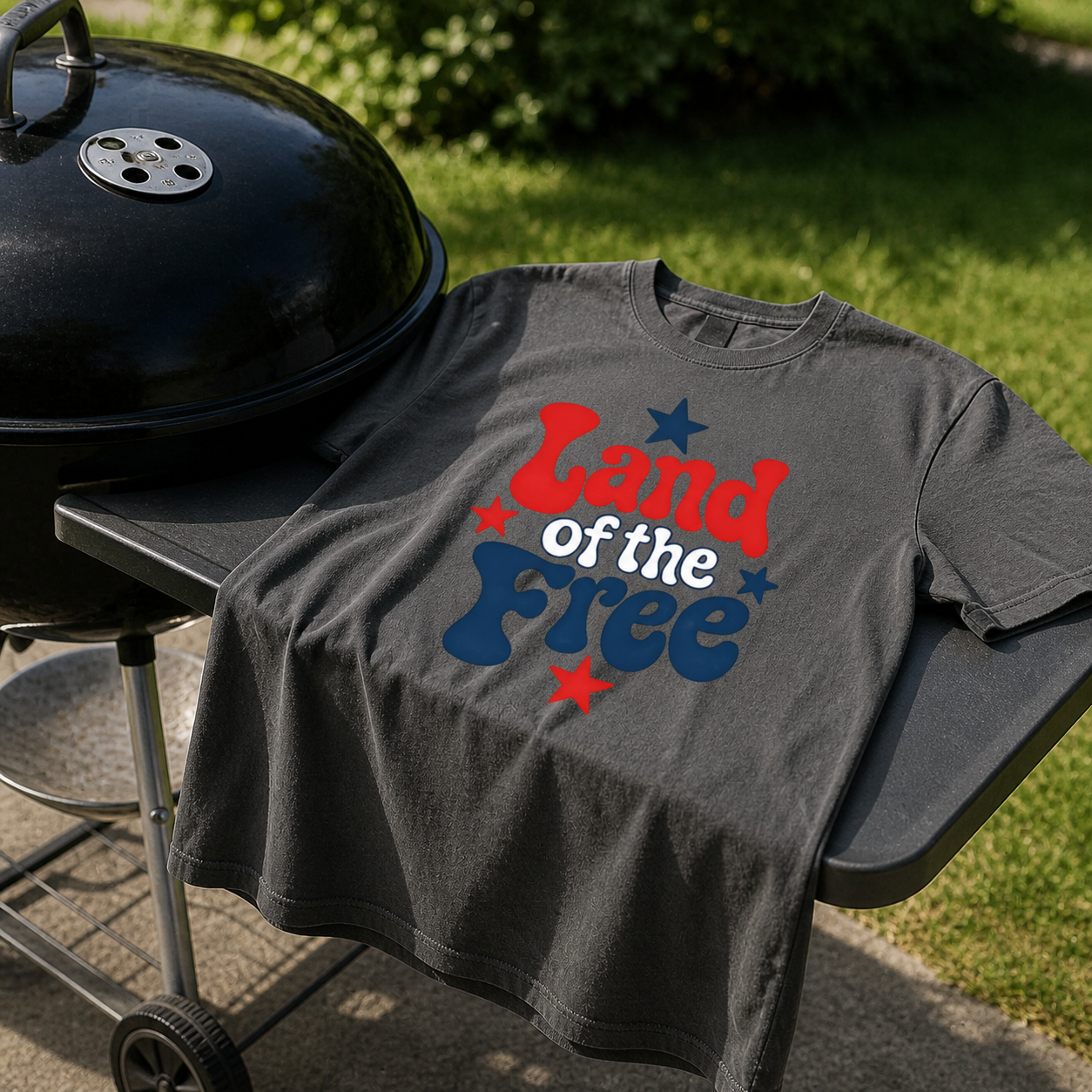 4th of July "Land of the Free" Premium Tee