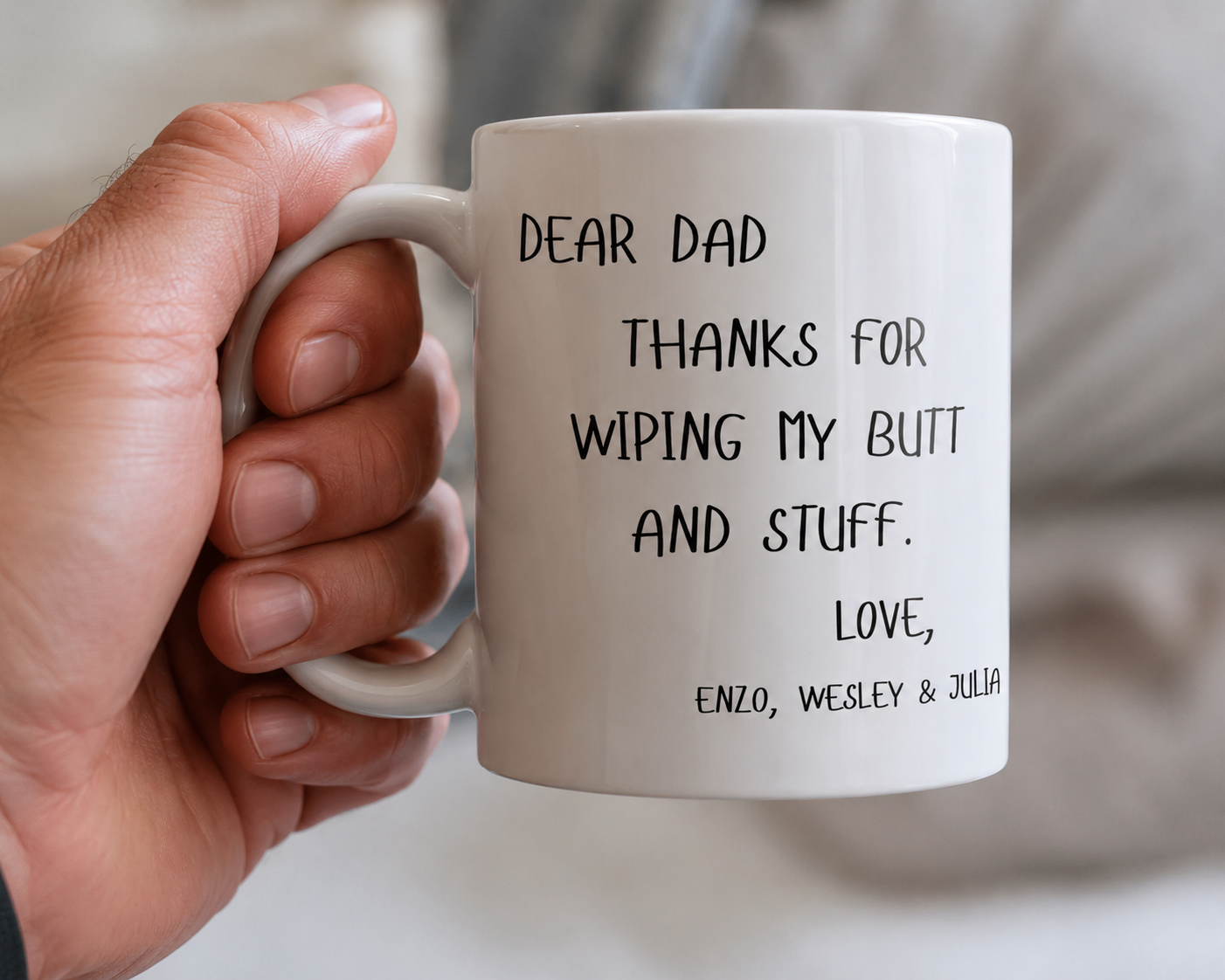 Customized Fathers Day Gift From Children