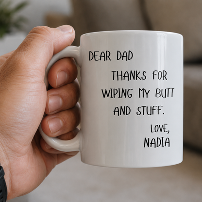 Customized Fathers Day Gift From Children