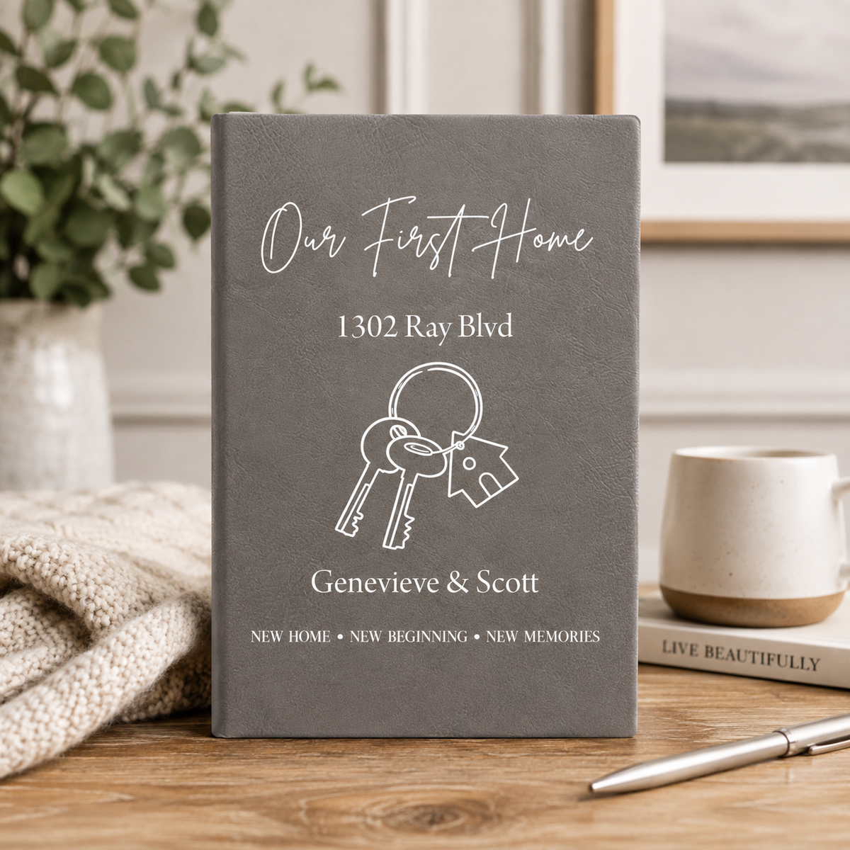 Personalized First Home Journal