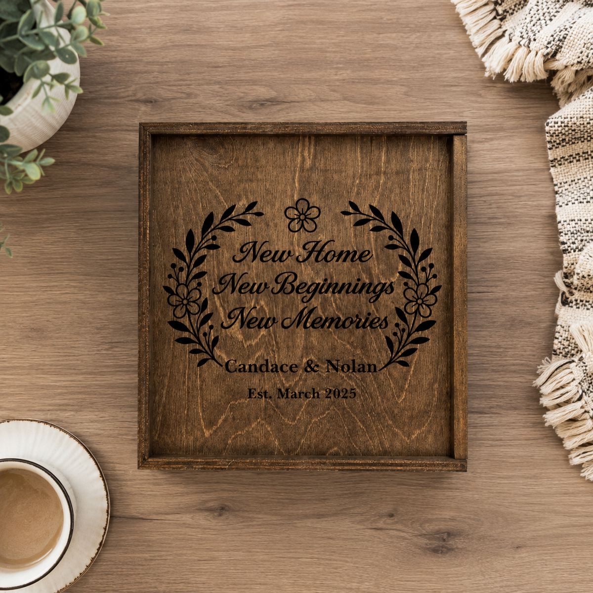 Personalized New Home Gift Box