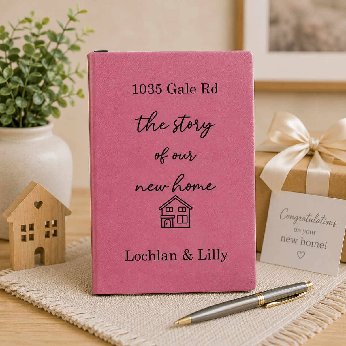 The Story of Our New Home Memory Book