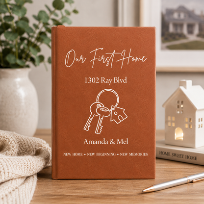 Personalized First Home Journal