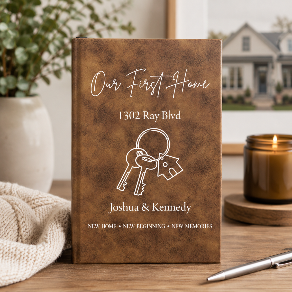 Personalized First Home Journal