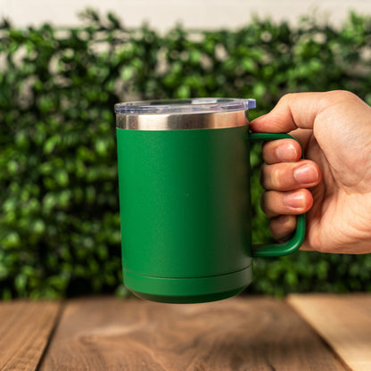 Customized 15oz Stainless Steel Mugs with Handle