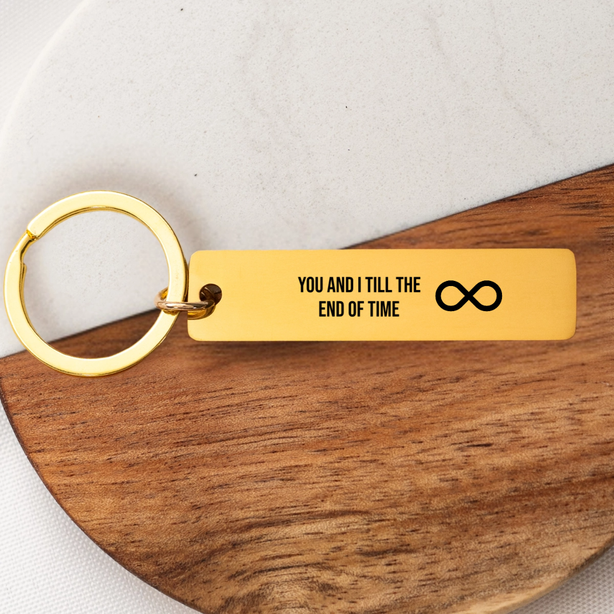 Custom Engraved Rectangle Keychains