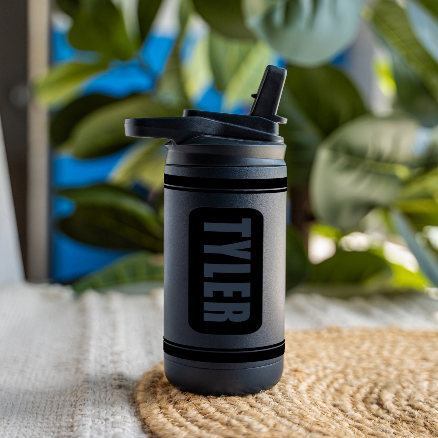 Customized Kids Color Crayon Water Bottle Tumblers