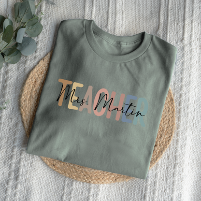 Customized Teacher T-Shirts