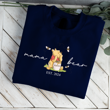 Customized Mama Bear Sweatshirts