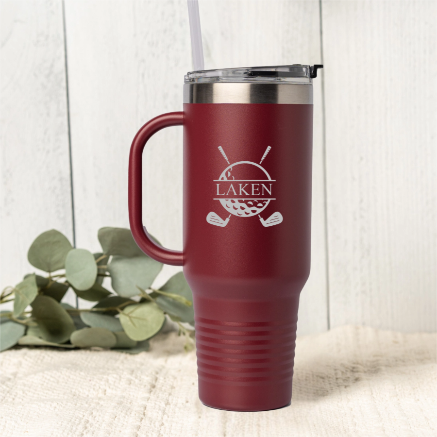 Customized 40oz Golf Tumbler