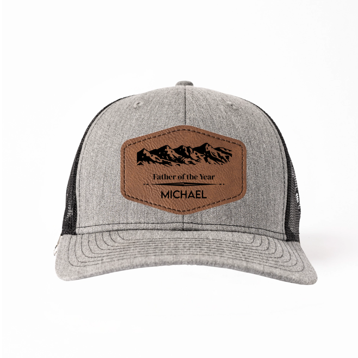 Customized Dad Trucker Hat with Patch