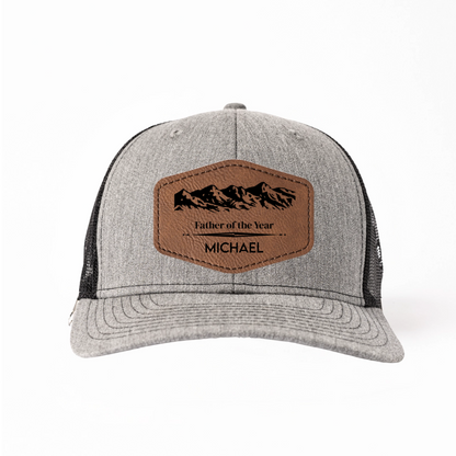 Customized Dad Trucker Hat with Patch