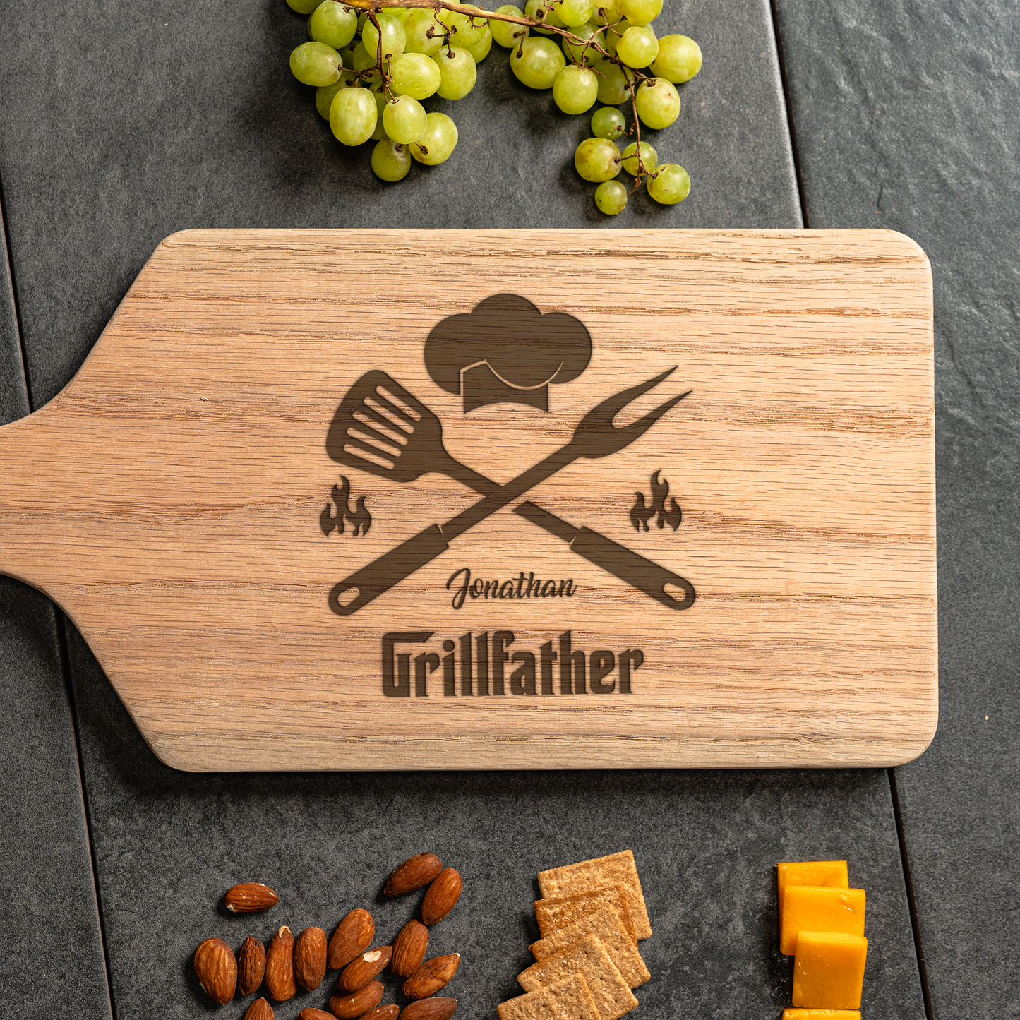 Customized BBQ Large Paddle Cutting Boards