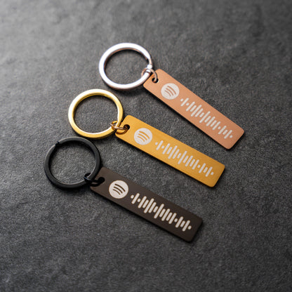 Custom Engraved Rectangle Keychains