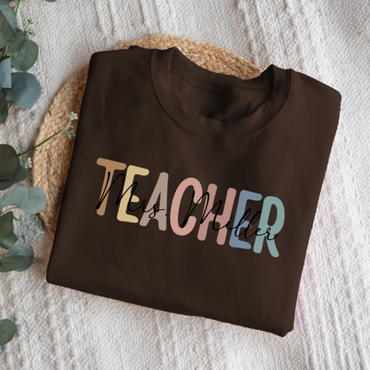 Customized Teacher Sweatshirt