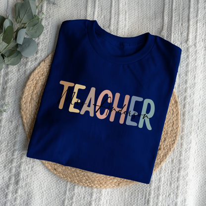 Customized Teacher T-Shirts