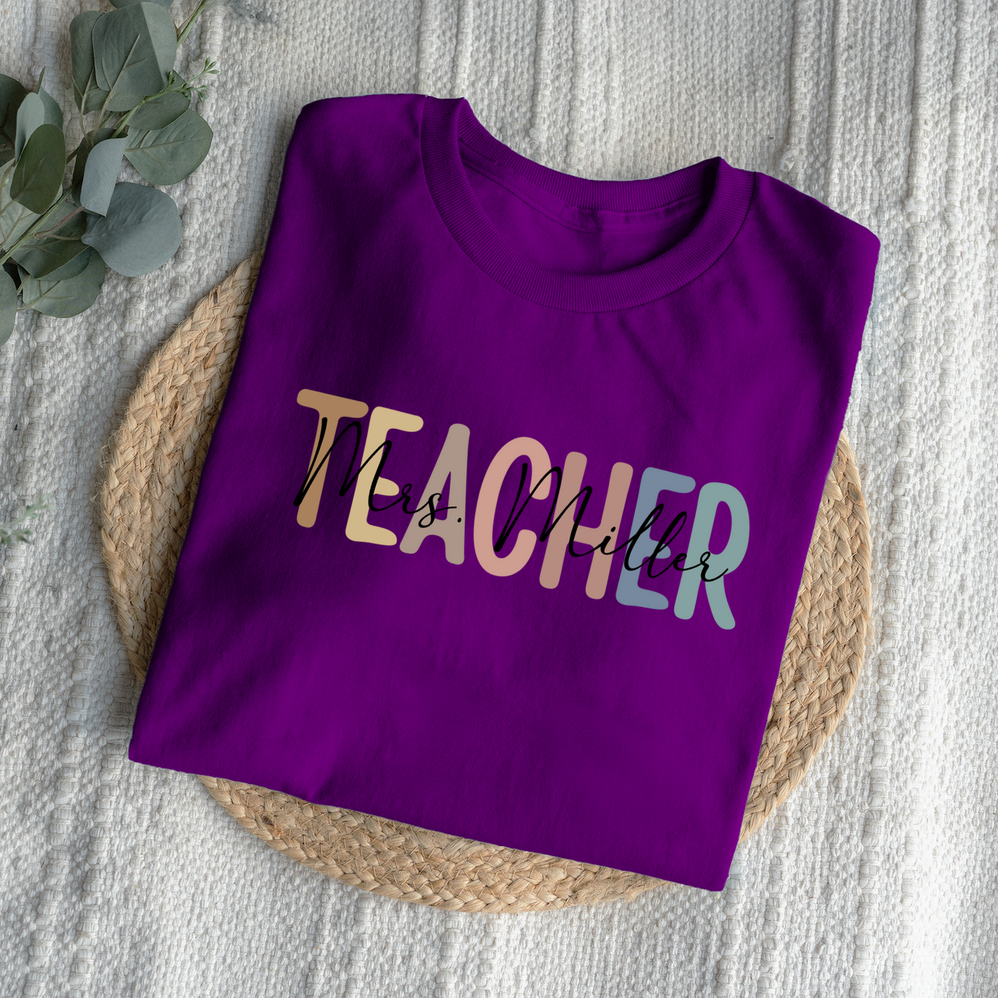 Customized Teacher T-Shirts
