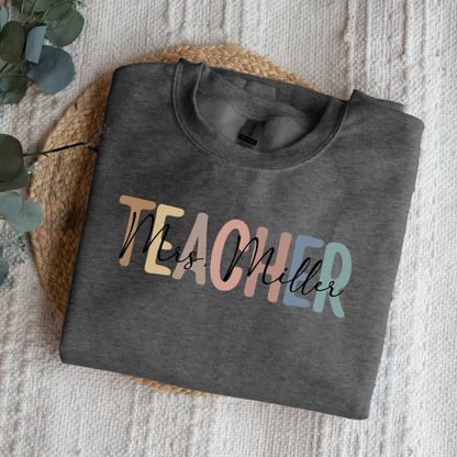 Customized Teacher Sweatshirt