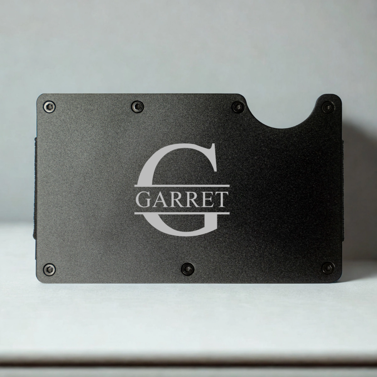 Customized Aluminum Card Holder with Clip