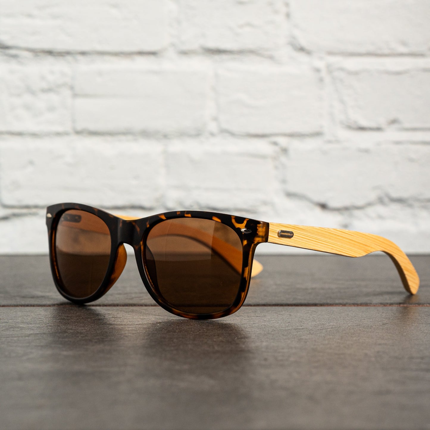 Customized Wayfarer Wood Sunglasses