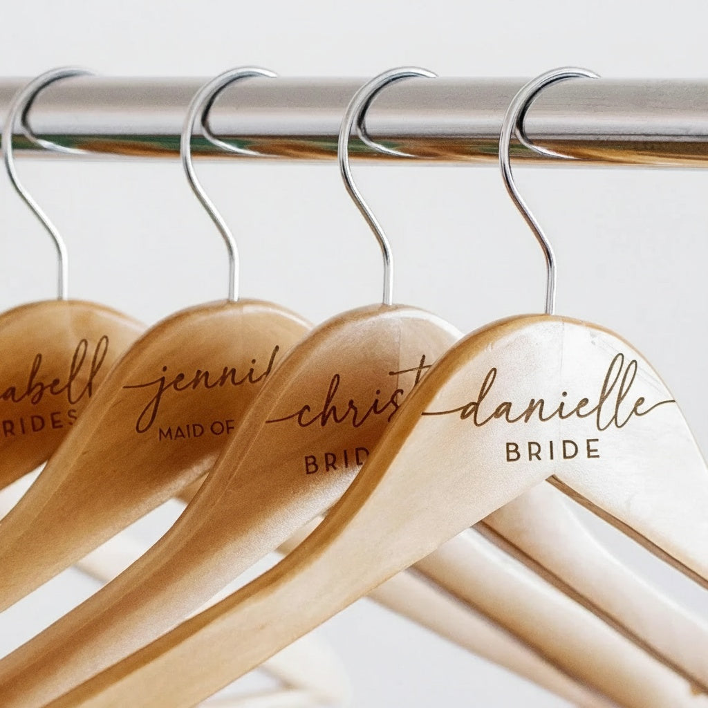 Customized Wedding Hangers