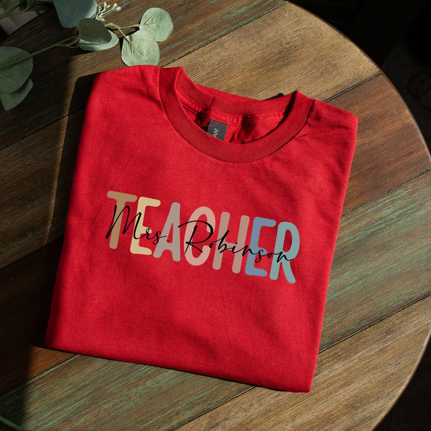 Customized Teacher T-Shirts