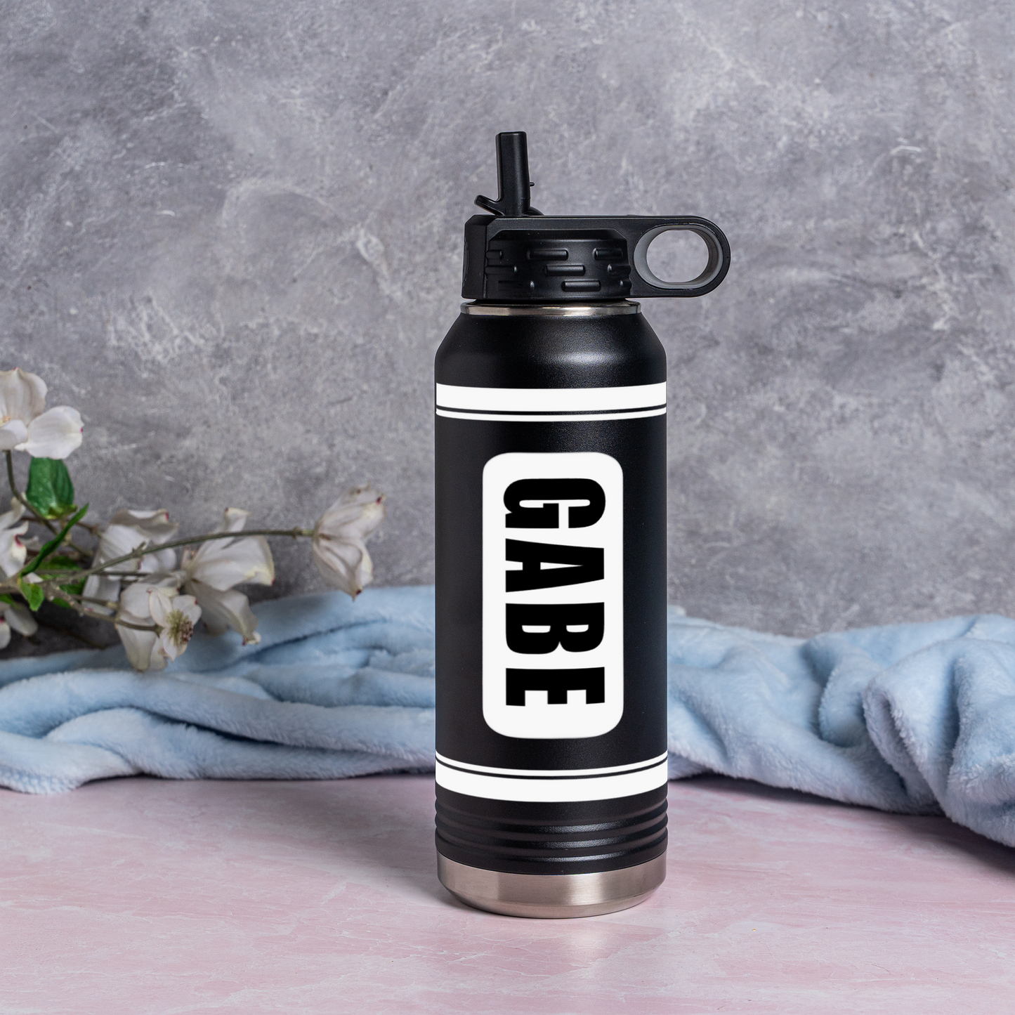 Customized Kids Color Crayon Water Bottle Tumblers