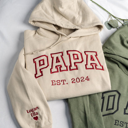 Customized Dad Father's Day Hoodie